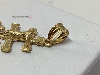crucifijo oro 18k
