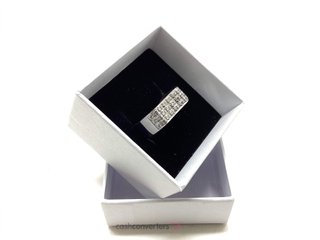 anillo oro 18k con piedra con diamante