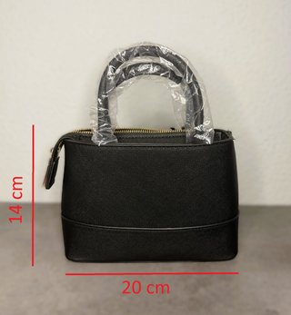 Bolso Guess Negro Asa y Correa