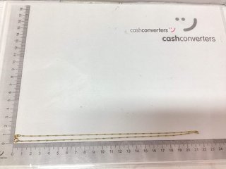 cadena oro 18k 20cm