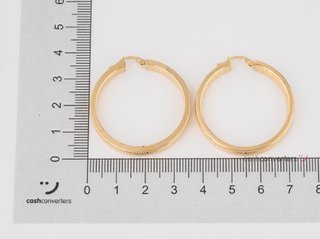 argollas oro 18k