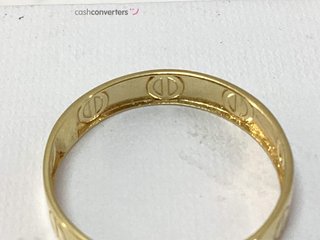 anillo oro 18k