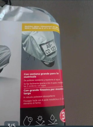Funda Protectora Moto Talla L