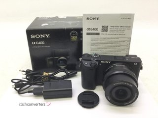 camara digital evil sony alpha a6400 (ilce-6400)