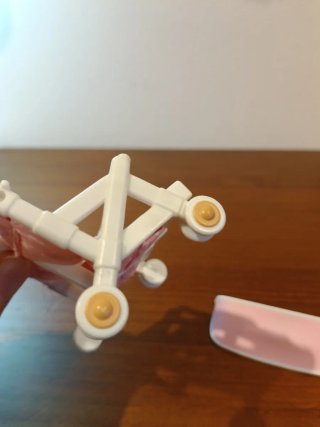 Carrito Sylvanian Families doble gemelos