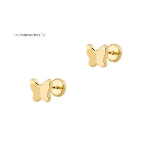 pendientes oro 18k con piedra