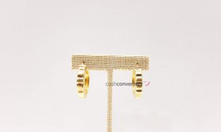 argollas oro 18k