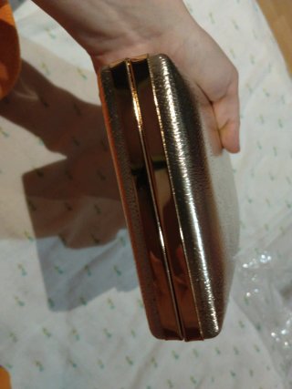Bolso de fiesta dorado