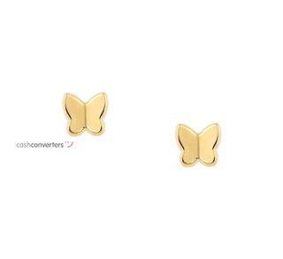 pendientes oro 18k con piedra