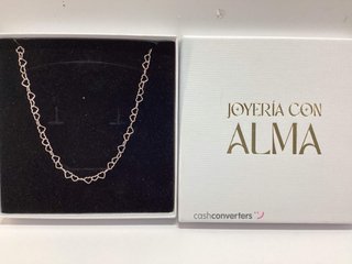 cadena plata 925mm 22cm