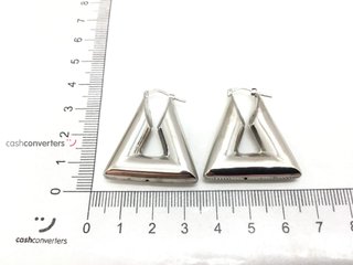 argollas plata 925mm