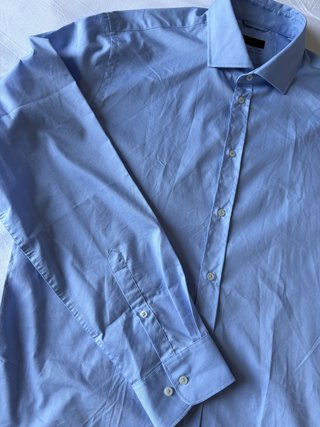 Camicia MNG Uomo Taglia L Blu Manica Lunga