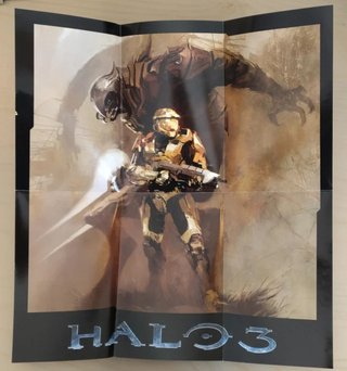 Halo 3 Xbox 360 - Ed. japonesa en español + Póster