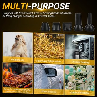 Mini soplador hojas batería Dewalt portátil