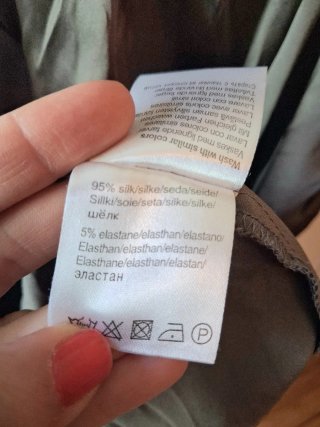 Vestido lencero seda Gestuz Talla L