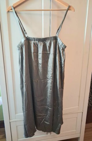 Vestido lencero seda Gestuz Talla L