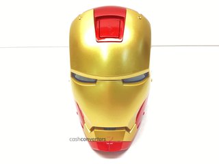 altavoz empotrable ihome marvel iron man helmet bluetooth speaker