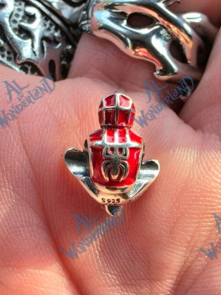 Charm Disney Marvel Pandora Spider-man argento 925