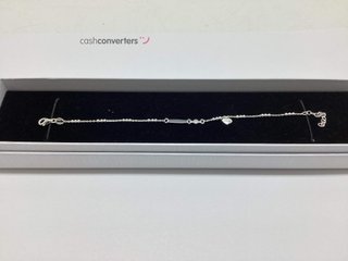 pulsera plata 925mm con piedra con circonita