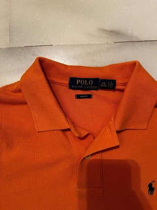 Polo Ralph Lauren Naranja Talla M de niño