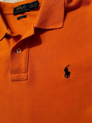 Polo Ralph Lauren Naranja Talla M de niño