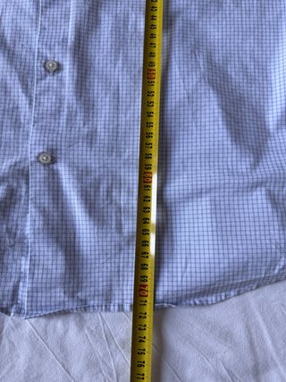 Camisa Mango cuadros azul Talla L