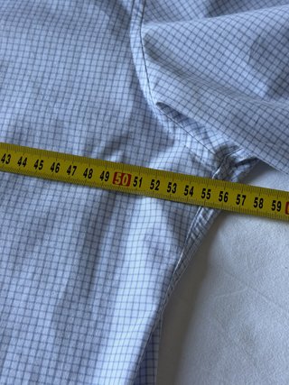 Camisa Mango cuadros azul Talla L