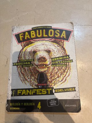 Biología y Geología 4, Secundaria, Fanfest Edel...