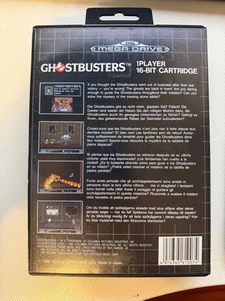 Ghostbusters Sega Mega drive