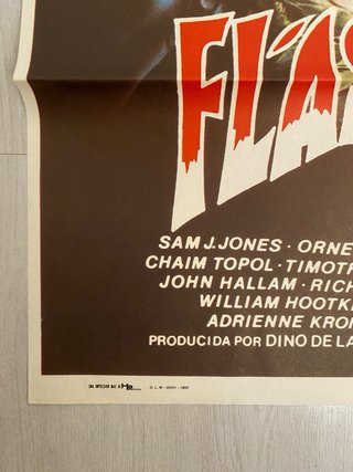 Cartel Cine Original "Flash Gordon" (1980)