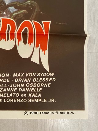 Cartel Cine Original "Flash Gordon" (1980)