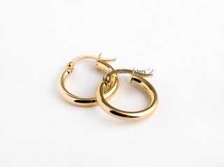 argollas oro 18k