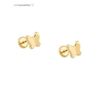 pendientes oro 18k con piedra
