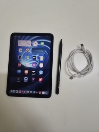 iPad mini 6a gen. 128GB Wi-Fi Argento celestino