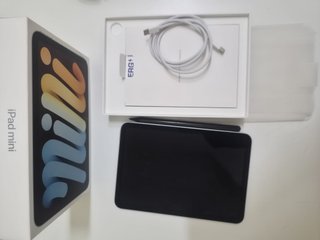 iPad mini 6a gen. 128GB Wi-Fi Argento celestino