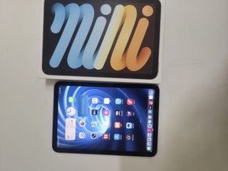 iPad mini 6a gen. 128GB Wi-Fi Argento celestino