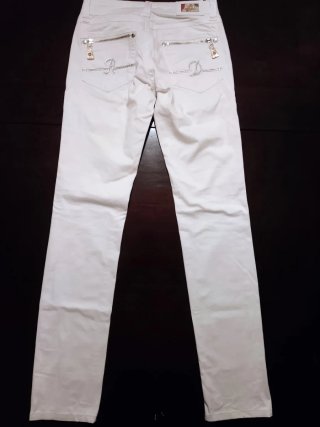 Vaqueros blancos Red Day Talla M