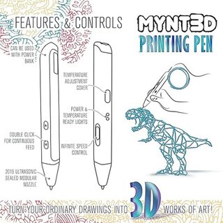 MYNT3D bolígrafo impresión 3D artístico