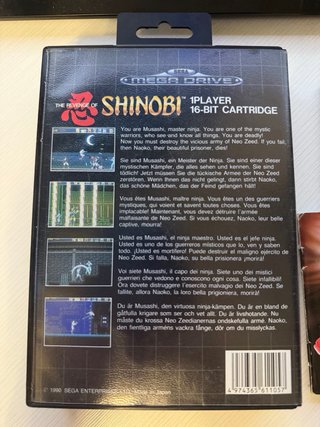 The Revenge of Shinobi Sega Mega Drive