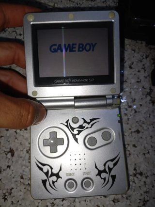 Nintendo Game Boy Advance SP Plata(leer)
