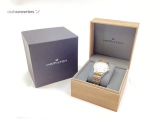 reloj pulsera premium caballero hamilton valiant h395250