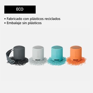 Sony altavoz bluetooth compacto resistente batería