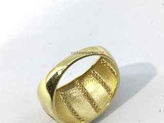 anillo oro 18k con piedra con circonita t. 14 (17,2 mm)