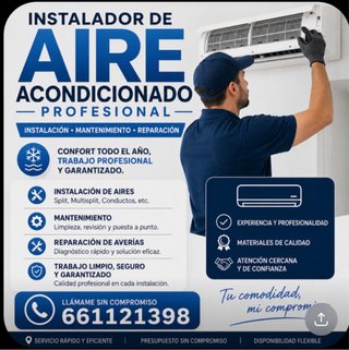 Instalador  de Aire Acondicionado Profesional