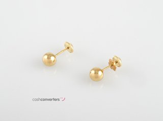 pendientes oro 18k