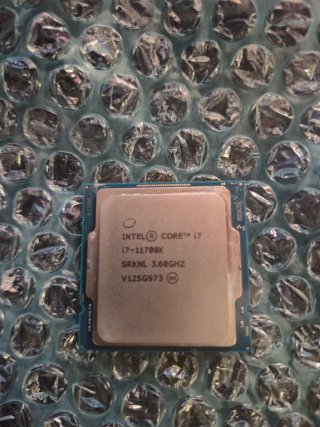 Intel Core i7-11700K Procesador Casi sin uso
