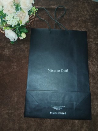 Bolsa Massimo Dutti Grande Negra
