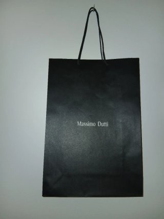 Bolsa Massimo Dutti Grande Negra