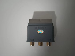 Adaptador Audio/Video Microsoft Xbox clásica ps2