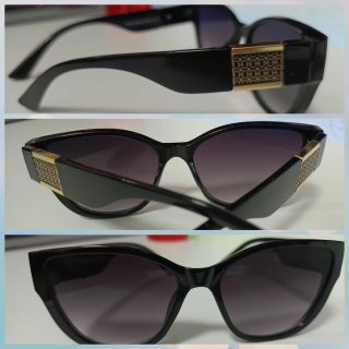 Gafas de sol blancas y verdes